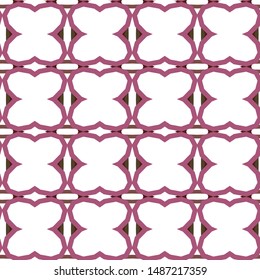 Seamless vector pattern. Background texture in geometric ornamental style.