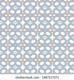 Seamless vector pattern. Background texture in geometric ornamental style.