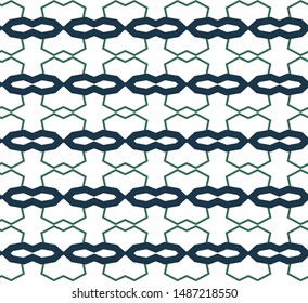 Seamless vector pattern. Background texture in geometric ornamental style.