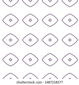 Seamless vector pattern. Background texture in geometric ornamental style.