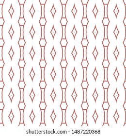 Seamless vector pattern. Background texture in geometric ornamental style.