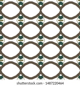 Seamless vector pattern. Background texture in geometric ornamental style.