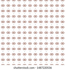 Seamless vector pattern. Background texture in geometric ornamental style.