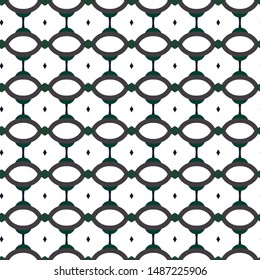 Seamless vector pattern. Background texture in geometric ornamental style.