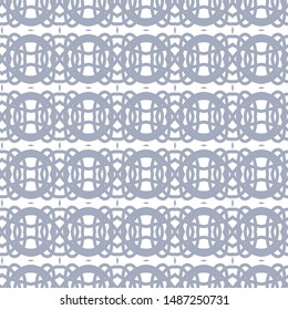 Seamless vector pattern. Background texture in geometric ornamental style.