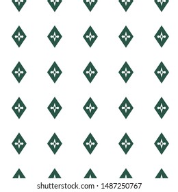Seamless vector pattern. Background texture in geometric ornamental style.