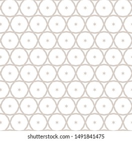 Seamless vector pattern. Background texture in geometric ornamental style.