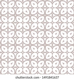 Seamless vector pattern. Background texture in geometric ornamental style.