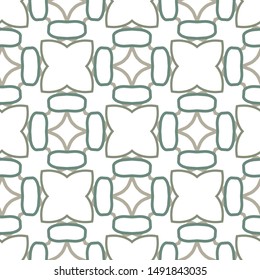 Seamless vector pattern. Background texture in geometric ornamental style.