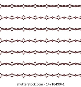 Seamless vector pattern. Background texture in geometric ornamental style.