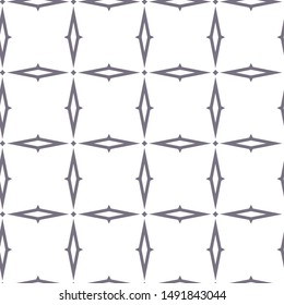 Seamless vector pattern. Background texture in geometric ornamental style.