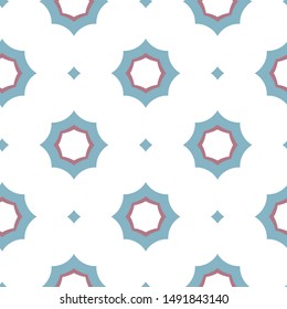 Seamless vector pattern. Background texture in geometric ornamental style.