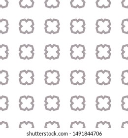 Seamless vector pattern. Background texture in geometric ornamental style.
