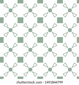 Seamless vector pattern. Background texture in geometric ornamental style.