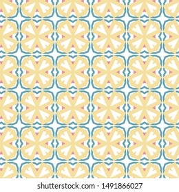 Seamless vector pattern. Background texture in geometric ornamental style.