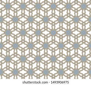 Seamless vector pattern. Background texture in geometric ornamental style.