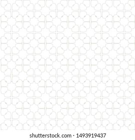 Seamless vector pattern. Background texture in geometric ornamental style.