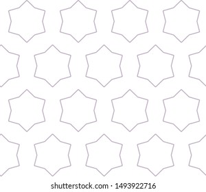 Seamless vector pattern. Background texture in geometric ornamental style.