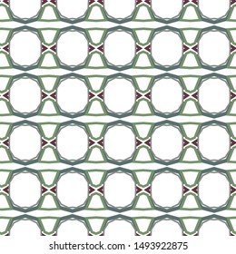 Seamless vector pattern. Background texture in geometric ornamental style.
