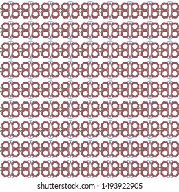 Seamless vector pattern. Background texture in geometric ornamental style.