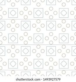 Seamless vector pattern. Background texture in geometric ornamental style.