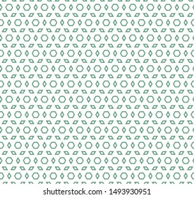 Seamless vector pattern. Background texture in geometric ornamental style.