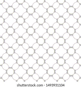 Seamless vector pattern. Background texture in geometric ornamental style.