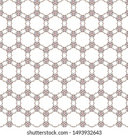 Seamless vector pattern. Background texture in geometric ornamental style.