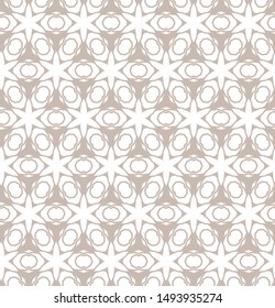 Seamless vector pattern. Background texture in geometric ornamental style.