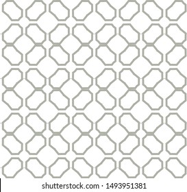 Seamless vector pattern. Background texture in geometric ornamental style.