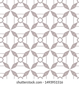 Seamless vector pattern. Background texture in geometric ornamental style.