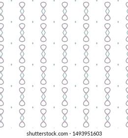 Seamless vector pattern. Background texture in geometric ornamental style.