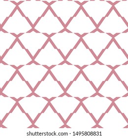Seamless vector pattern. Background texture in geometric ornamental style.