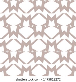 Seamless vector pattern. Background texture in geometric ornamental style.