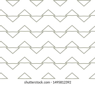 Seamless vector pattern. Background texture in geometric ornamental style.