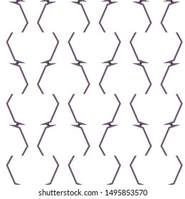 Seamless vector pattern. Background texture in geometric ornamental style.