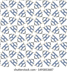 Seamless vector pattern. Background texture in geometric ornamental style.
