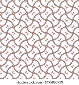 Seamless vector pattern. Background texture in geometric ornamental style.