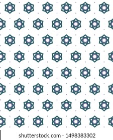 Seamless vector pattern. Background texture in geometric ornamental style.