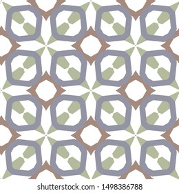 Seamless vector pattern. Background texture in geometric ornamental style.