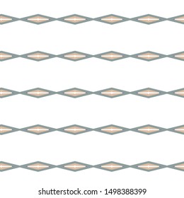 Seamless vector pattern. Background texture in geometric ornamental style.