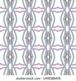 Seamless vector pattern. Background texture in geometric ornamental style.