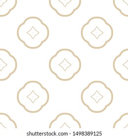 Seamless vector pattern. Background texture in geometric ornamental style.