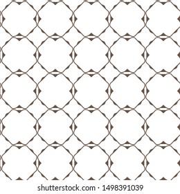 Seamless vector pattern. Background texture in geometric ornamental style.