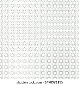 Seamless vector pattern. Background texture in geometric ornamental style.