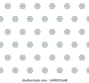 Seamless vector pattern. Background texture in geometric ornamental style.