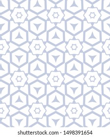 Seamless vector pattern. Background texture in geometric ornamental style.