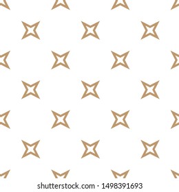 Seamless vector pattern. Background texture in geometric ornamental style.