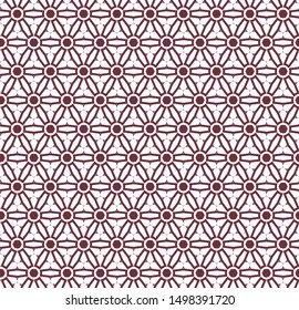 Seamless vector pattern. Background texture in geometric ornamental style.