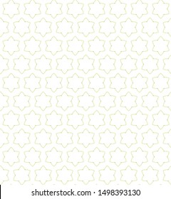 Seamless vector pattern. Background texture in geometric ornamental style.